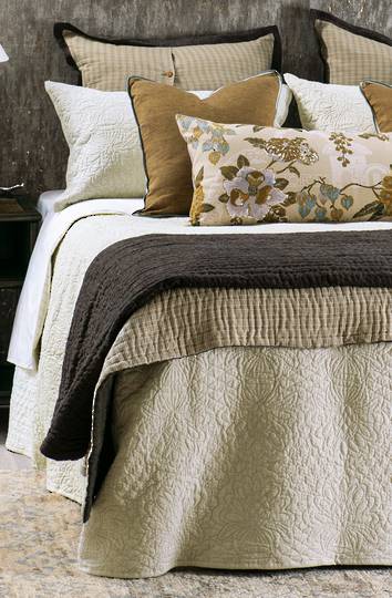 Bianca Lorenne - Fontanella - Bedspread - Pillowcase and Eurocase Sold Separately - Natural Linen